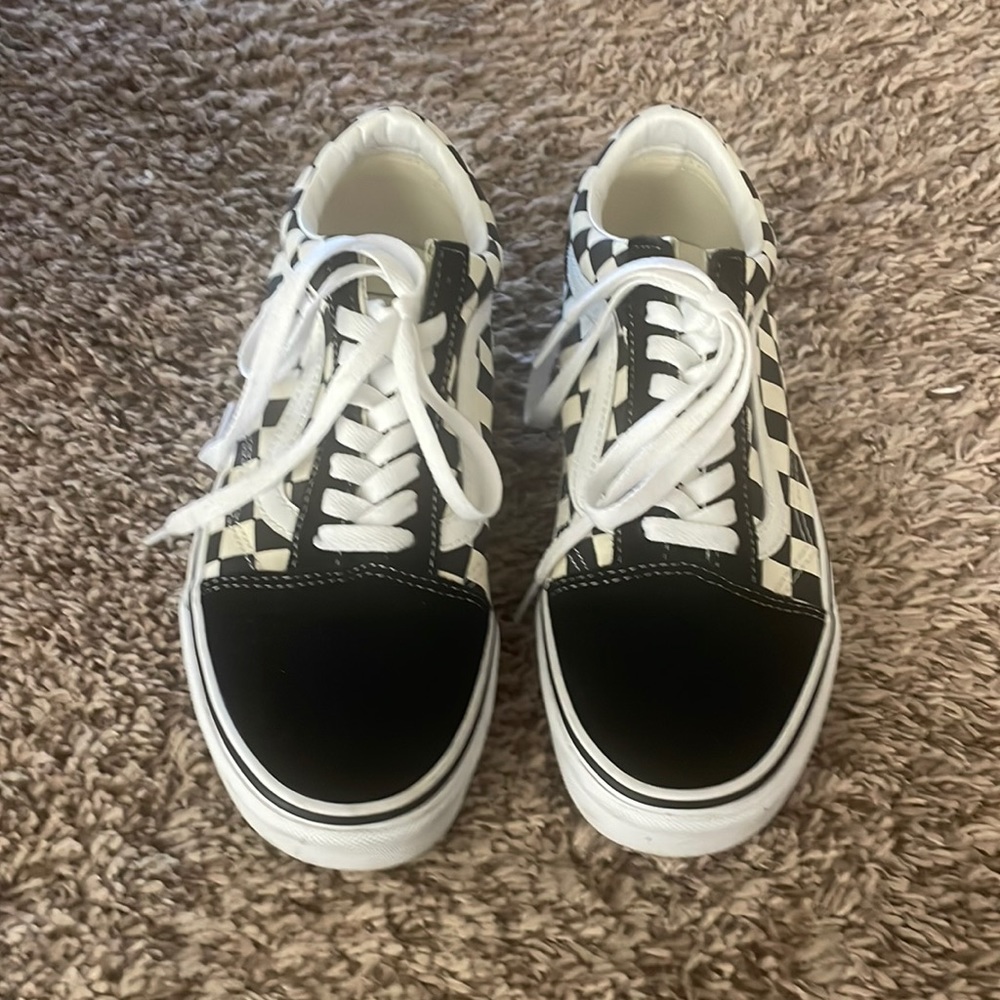Checkered Old skool vans